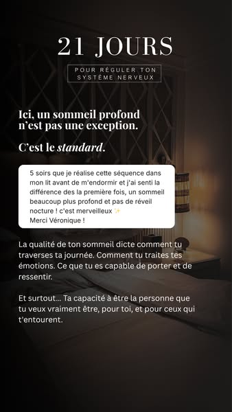 Anúncio de Véronique Desnoyers