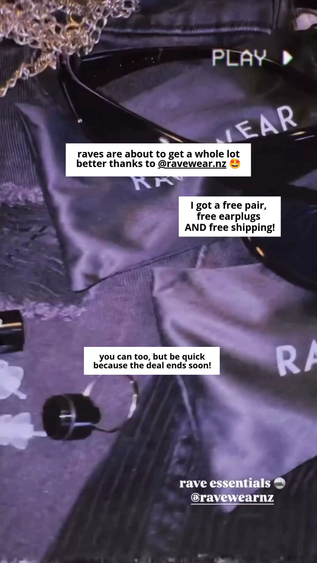 FREE SHIPPING + FREE EARPLUGS