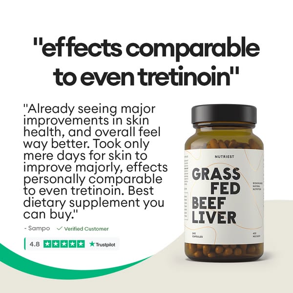 Grass-Fed Beef Liver Capsules