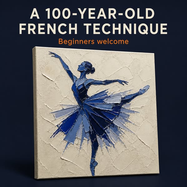 Learn the Classic French Art of Palette Knife Painting