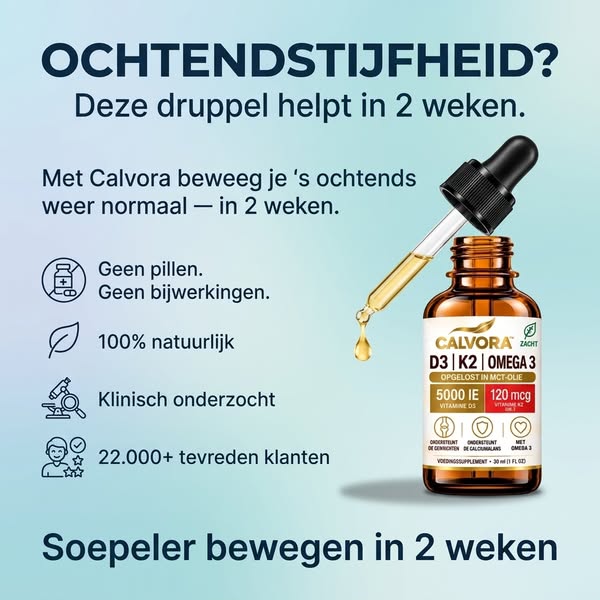 Calcium Op De Verkeerde Plek Is Waarom Geen Supplement Tegen Stijfheid Werkt