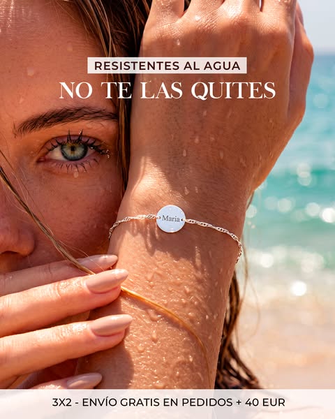 3x2 en joyas waterproof