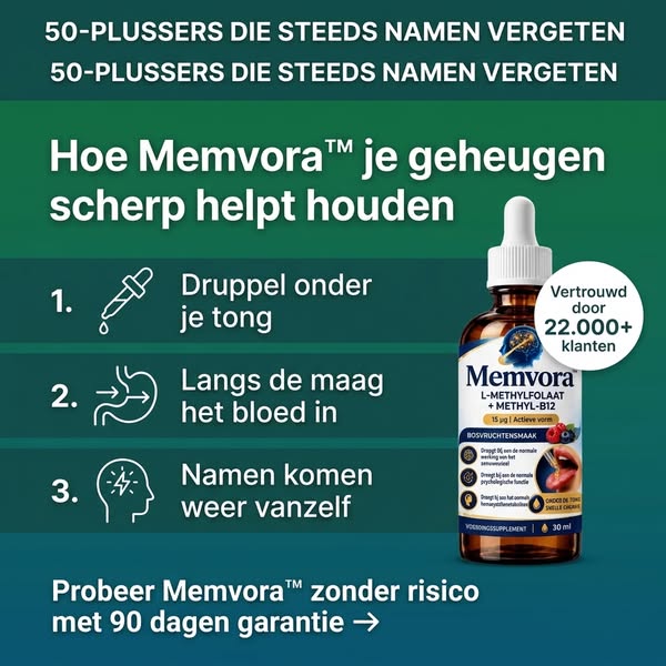 Een Afvalstof In Je Bloed Is De Echte Reden Dat Je Namen Vergeet Na Je 50e