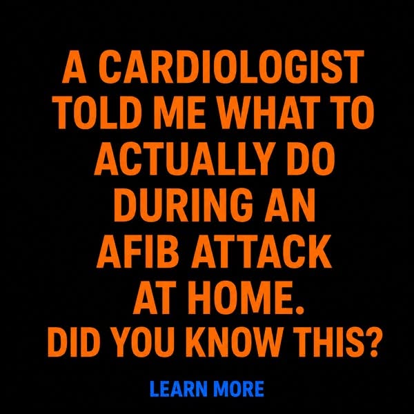 Sudden AFib, Calm Steps: Cardiologist Advice at Home