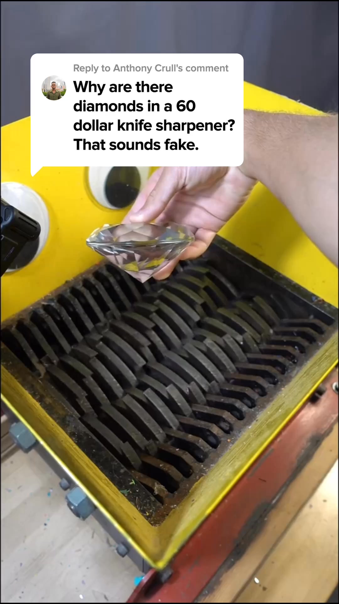 Tired of struggling with dull knives?