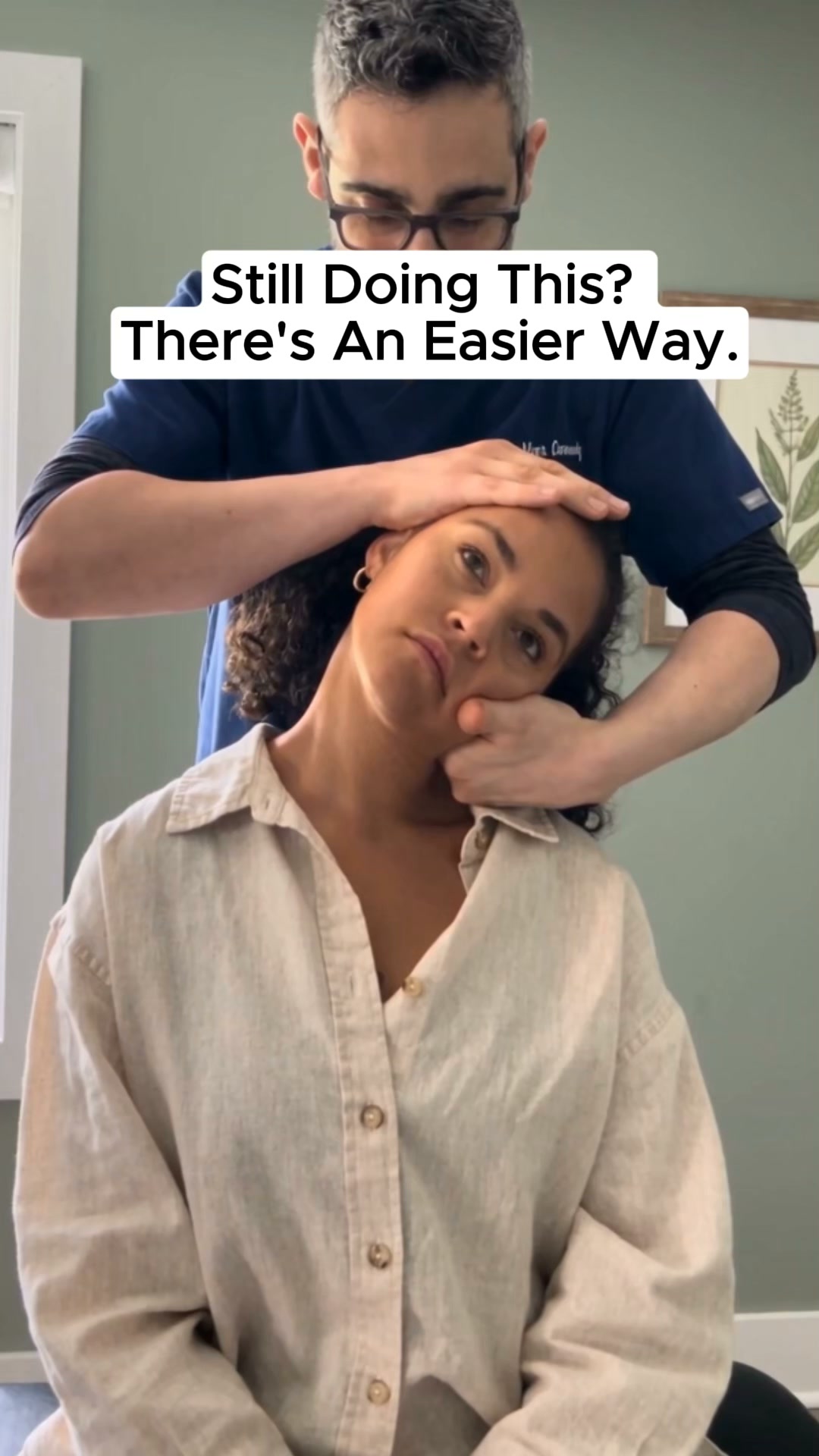 Put Your Head Back Where It Belongs. 15 Min a Day.