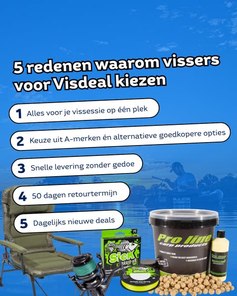 De #1 hengelsportdeals van Nederland