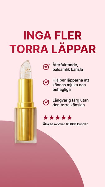 Torra läppar? Möt ditt nya vardagsläppstift
