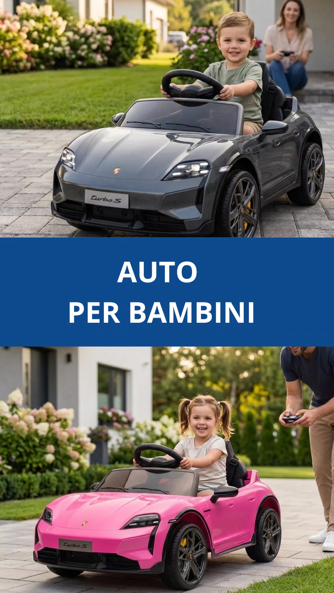 Macchine, moto, quad e bici per bambini