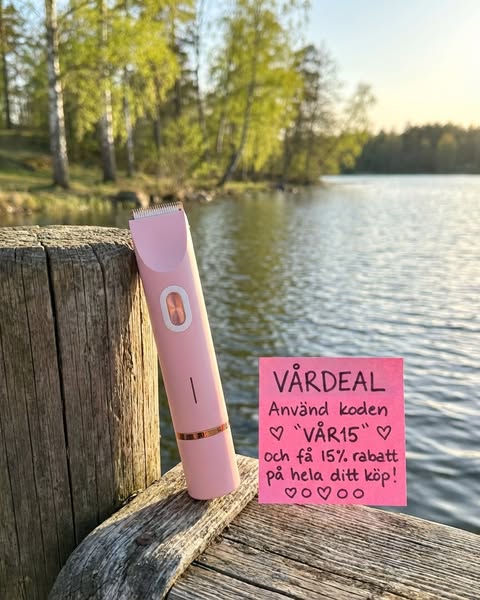 15% extra rabatt med koden VÅR15