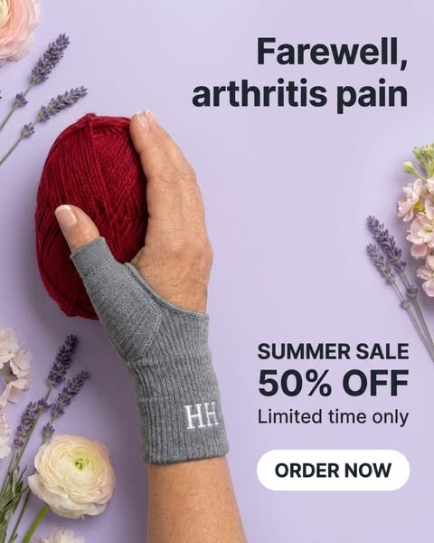 Finally, pain-free knitting