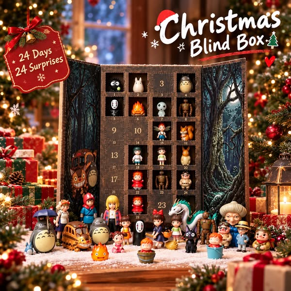 Classic Studio Ghibli Anime Advent Calendar