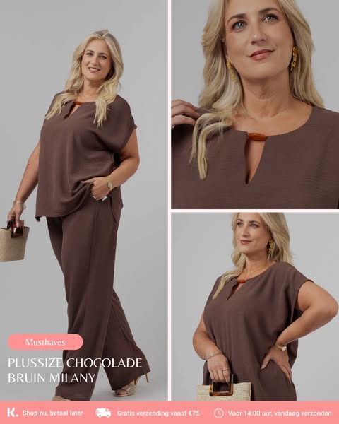 Deze outfit laat je stralen, van 's ochtends tot 's avonds