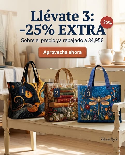Bolsos artesanales -60%