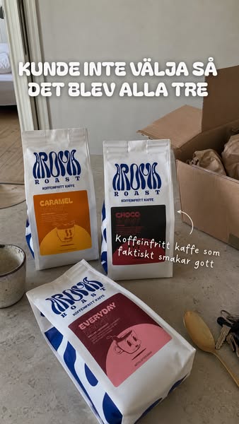 Upptäck vårt koffeinfria kaffe