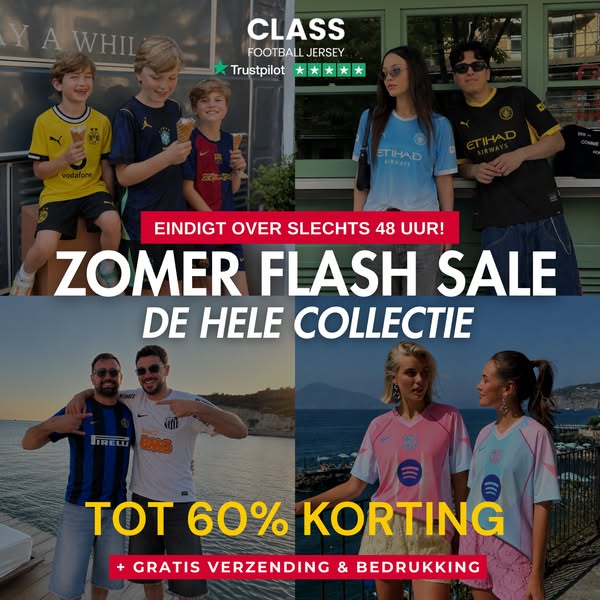 Laatste Kans: Zomersale Tot 60% Korting