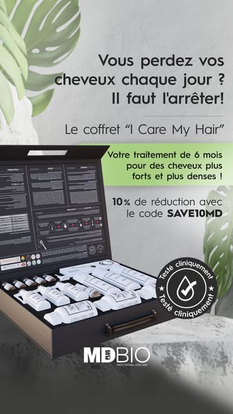 Stoppez la chute de cheveux, commencez la repousse !