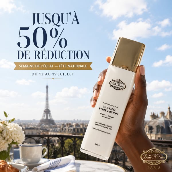 Votre Peau Mérite le Luxe… Jusqu'à -50% Cette Semaine !