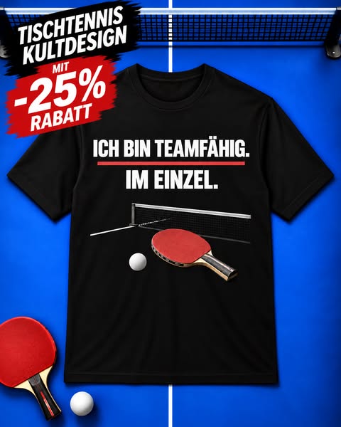 KULTIGE TISCHTENNIS DESIGNS!