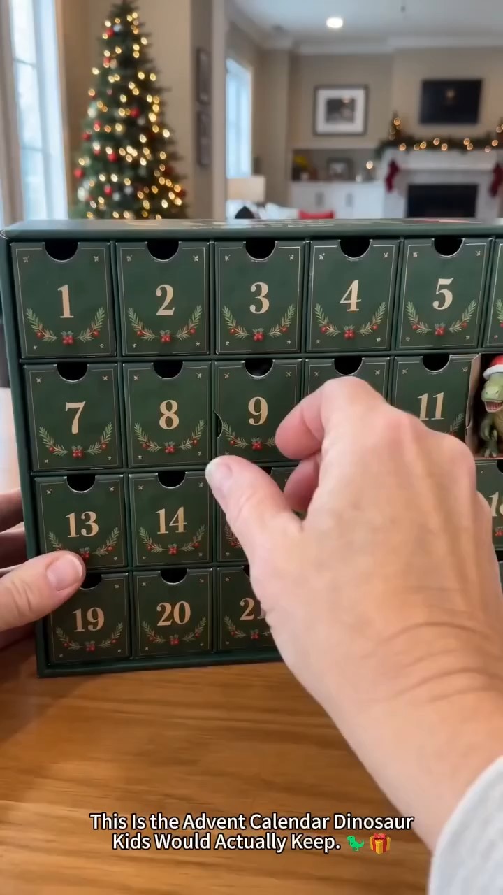 24 Days of Dinosaur Christmas Advent Calendar