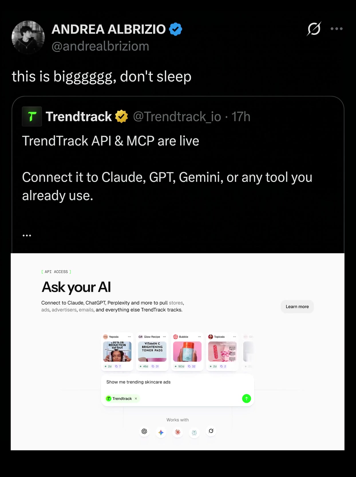 Your competitors are already using Trendtrack