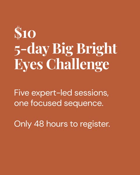 5 Days To Lift & Brighten Tired Eyes