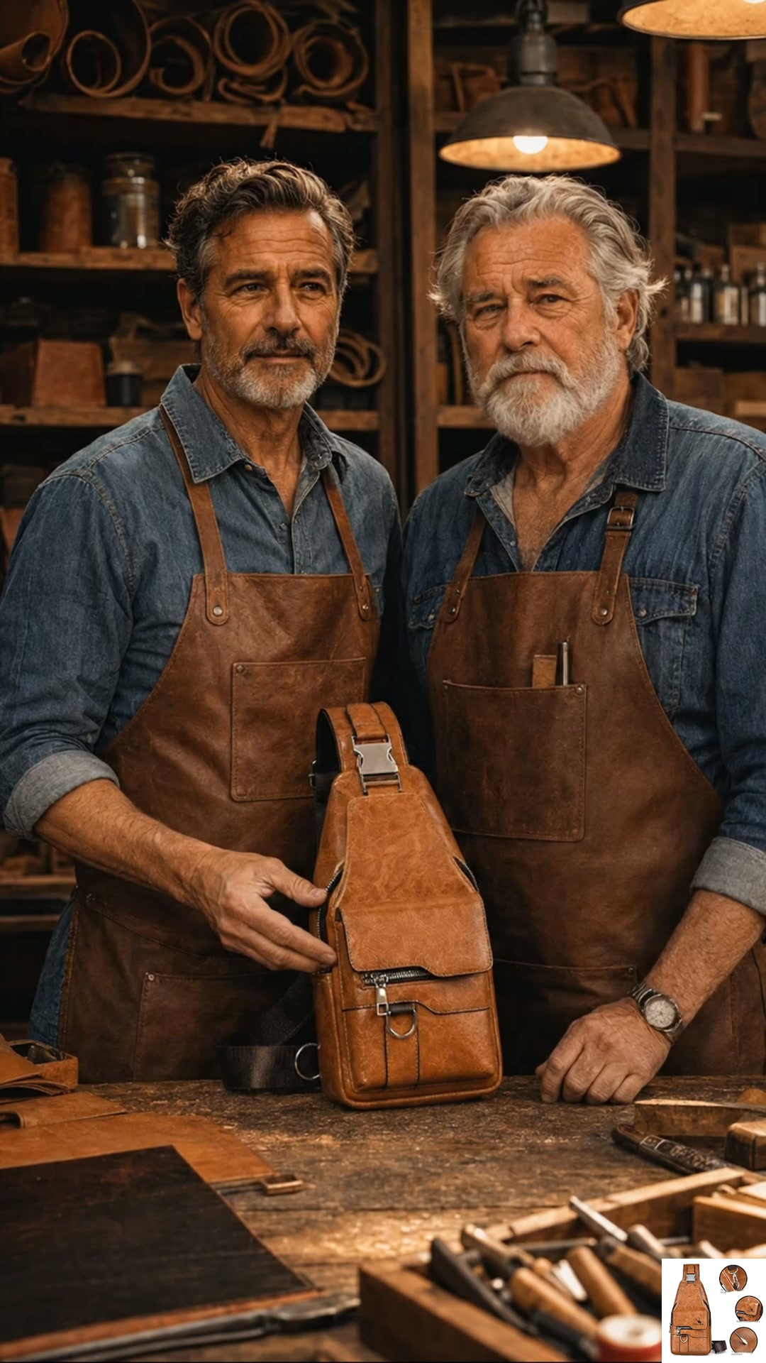 Two Brothers Crafted The Ultimate Leather Sling.