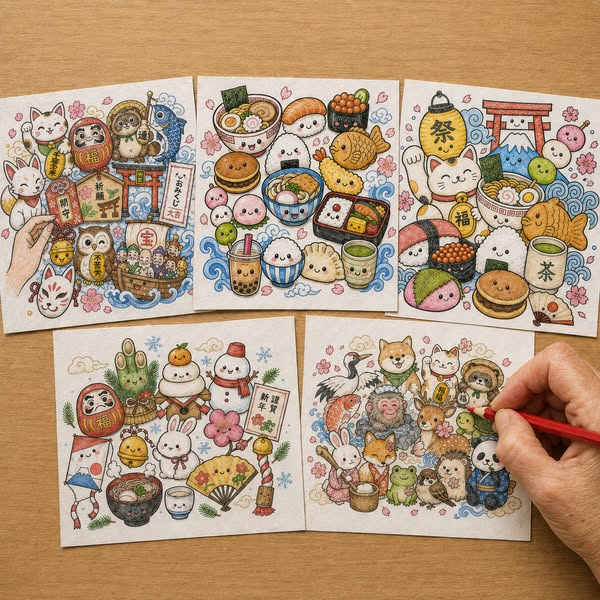 Learn The Art Of Japanese Kawaii Doodling