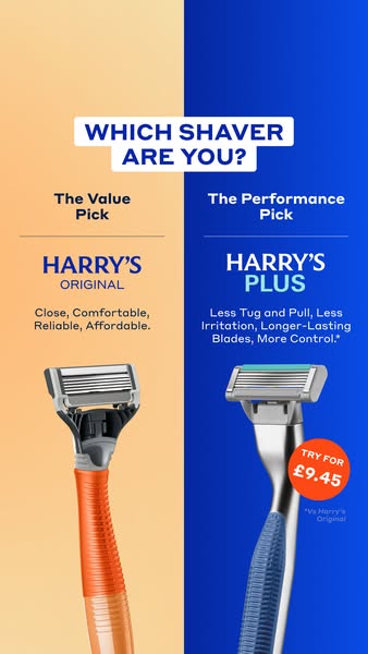 Shop Harry's Plus - Now 30% Off and Free Delivery
