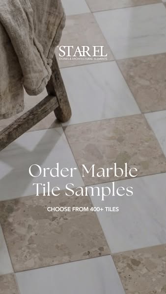 Curated Marble Tiles by Starel Stones