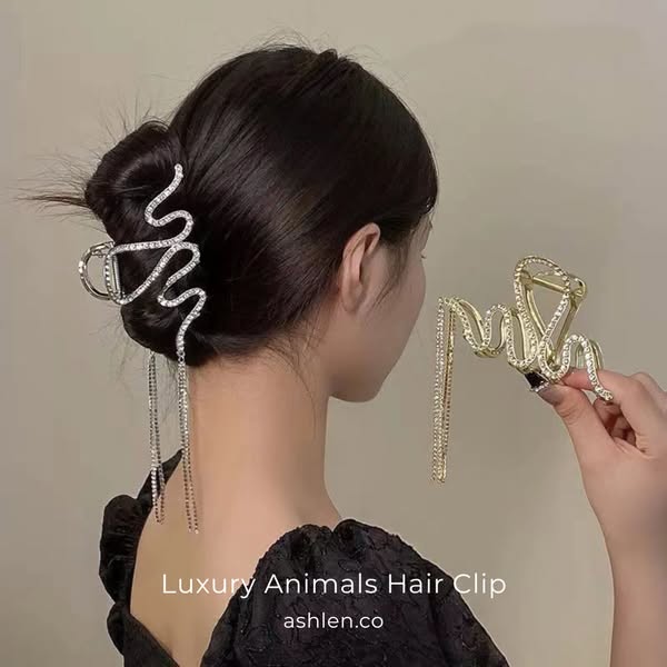 Luxury Animals Hair Clip