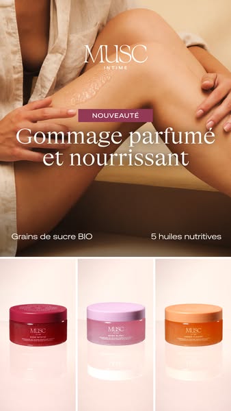 Nouveau : les gommages parfumés
