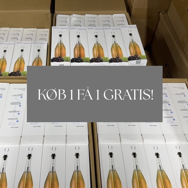 Fra nu af vil din vin altid holde sig kold.
