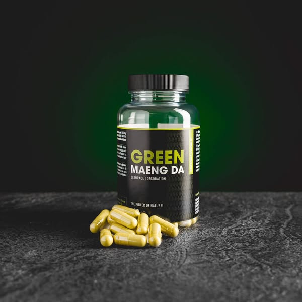 Kratom World GREEN MAENG DA CAPSULES 100st