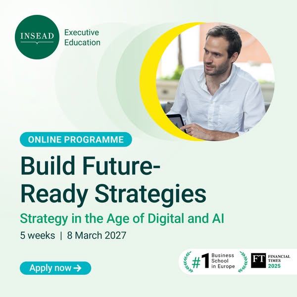 INSEAD AI Strategy Programme - Online