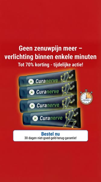 Stop zenuwpijn snel - verlichting binnen 72 uur