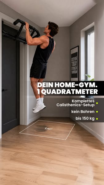Dein Gym im Türrahmen