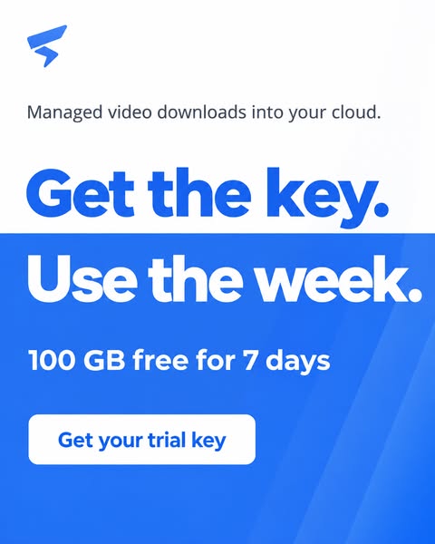 Get the key. Use the week.