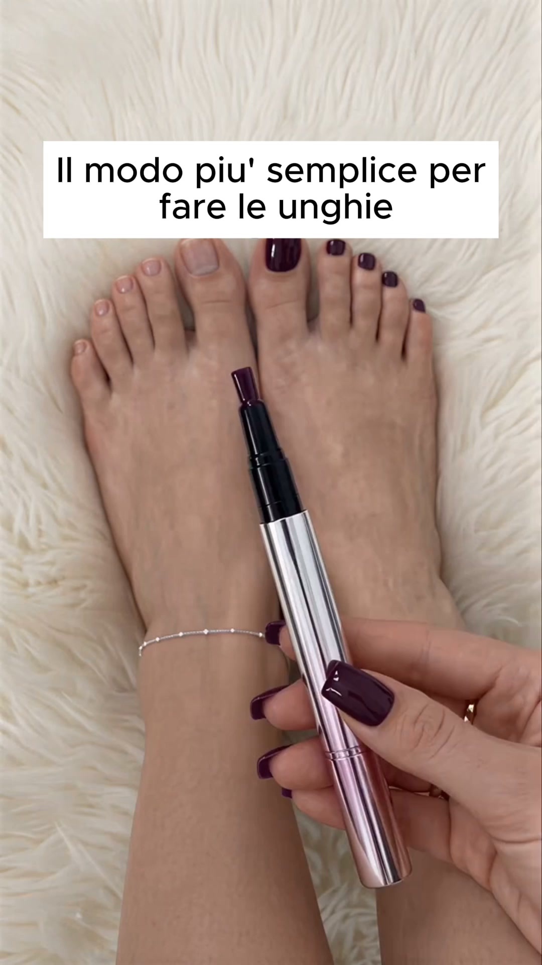 La tua manicure, in una penna