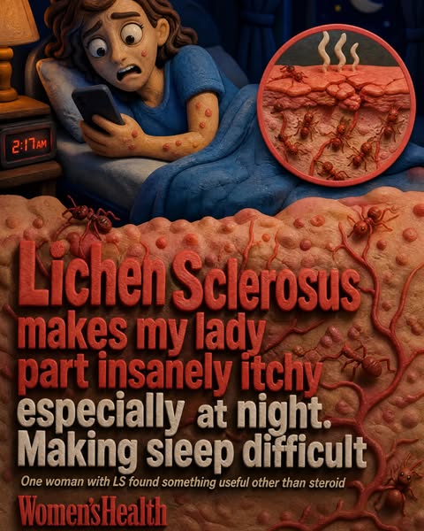 My solution for intense vaginal itching at night