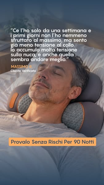 Sollievo dal dolore cervicale