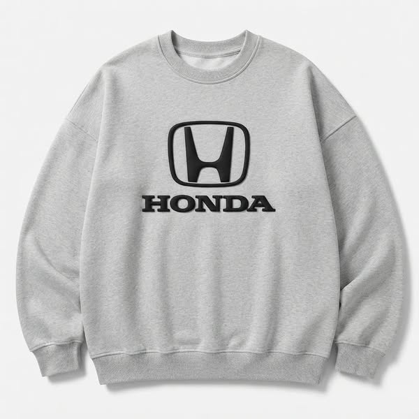Unisex Racing-style Sweatshirt Flower ash-3XL