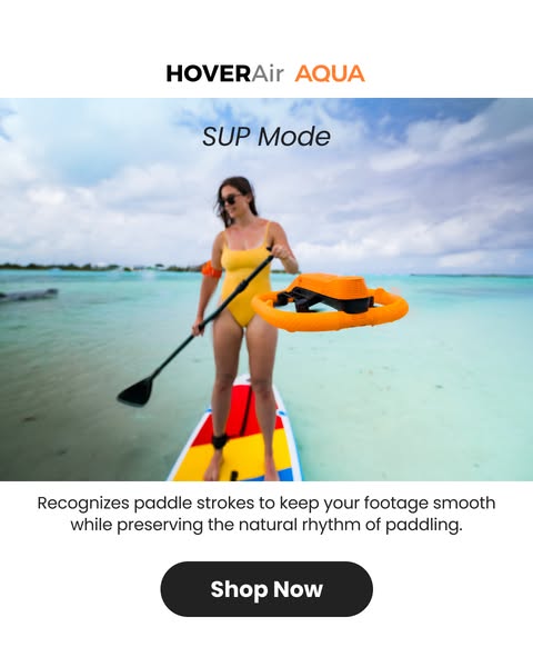 Paddle Freely. Film Smoothly.