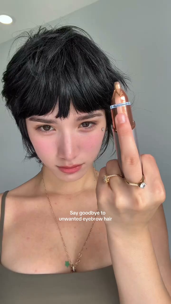 2-in-1 Women's Eyebrow and Facial Hair Removal Device
