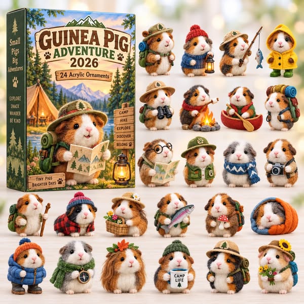 24 Days of Tiny Adventures – Guinea Pig Christmas Collector Countdown 2026