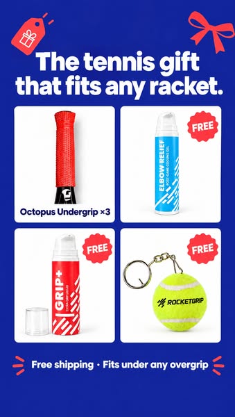 Buy 3 grips, get 3 gifts FREE
