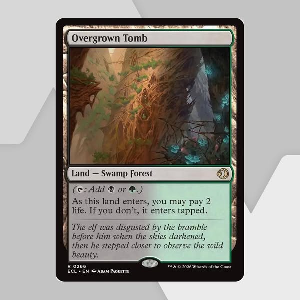 Overgrown Tomb - Lorwyn Eclipsed