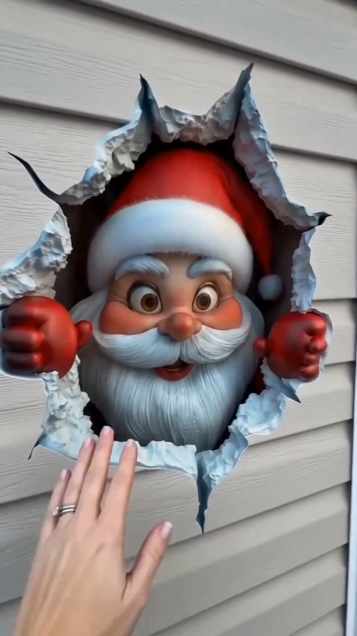 Santa Just Broke In!