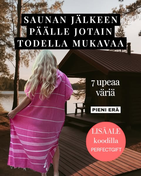Oulun varastosta!Ilmainen toimitus yli 59€ tilauksiin!