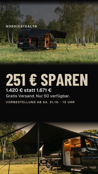 Passt die Markise an deinen Van?
